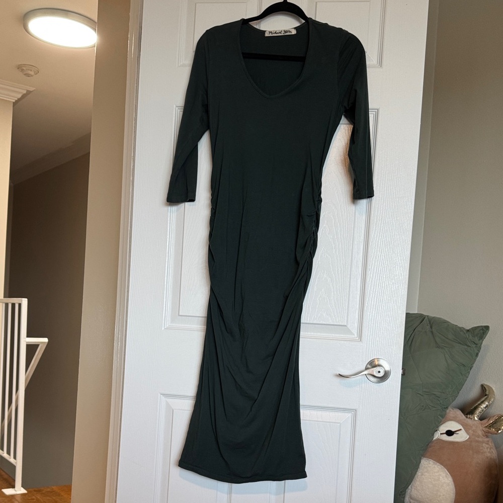 Michael Stars Dark Long Sleeve Dress